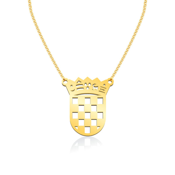Kroatien - Wappen - 585er Echtgold